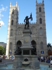 Notre Dame in Montreal. Curtesy of Alexandra Cooke, MS1.
