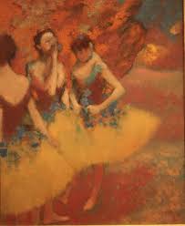 Edgar Degas, Three Dancers in Yellow, 1891